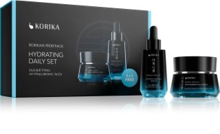 KORIKA Korean Heritage Super Hydrating Daily Set 2 pcs set de cuidado facial hidratante para el día