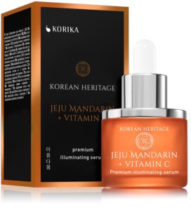 KORIKA Korean Heritage Jeju Mandarin + Vitamin C Premium Illuminating Serum Gesichtsserum (aufhellend) mit Vitamin C 30 ml