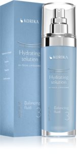 KORIKA HI-TECH LIPOSOME Hydrating solution Balancing fluid Leichte Feuchtigkeitsemulsion 120 ml