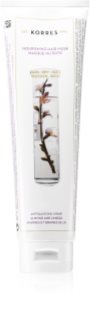 Korres Almond & Linseed vyživujúca maska pre suché a poškodené vlasy 125 ml