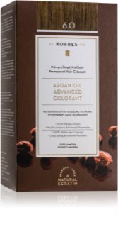 Korres Argan Oil trwała farba do włosów z olejkiem arganowym