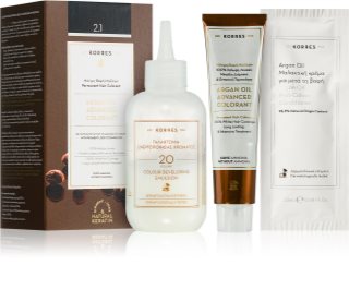 Korres Argan Oil coloration cheveux permanente à l'huile d'argan