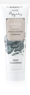 Korres Natural Clay mélyen tisztító maszk 18 ml
