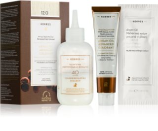 Korres Argan Oil trwała farba do włosów z olejkiem arganowym odcień 12.0 Special Blonde 50 ml
