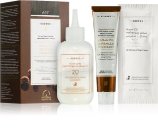 Korres Argan Oil tartós hajfesték Argán olajjal