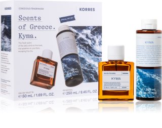 Korres Kyma Gift Set unisex met massagedisk
