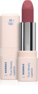 Korres True Velvety Lipstick creamy lipstick with satin finish shade Plum Rose 3 g