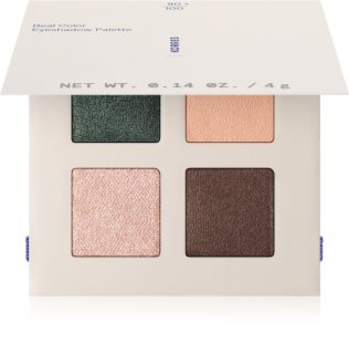 Korres Real Color Natural Palette палетка тіней для очей відтінок 01 Forest Nudes 4 гр