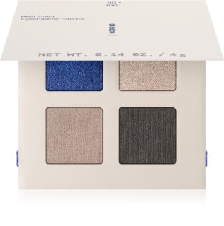 Korres Real Color Natural Palette палетка тіней для очей відтінок 02 Smokey Sea 4 гр