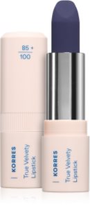 Korres True Velvety Lipstick cremiger Lippenstift mit Satin-Finish Farbton Aegean Blue 3 g
