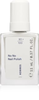 Korres No No Nail Polish Toitev küünelakk varjund 02 Milky White 11 ml