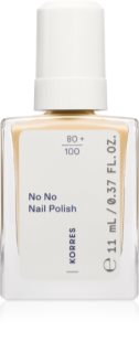 Korres No No Nail Polish verniz para cuidado de unhas tom 32 Pastel Yellow 11 ml