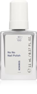 Korres No No Nail Polish зміцнюючий лак для нігтів відтінок 75 Foggy Blue 11 мл