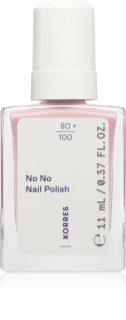 Korres No No Nail Polish зміцнюючий лак для нігтів відтінок 17 Creamy Pink 11 мл