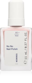 Korres No No Nail Polish зміцнюючий лак для нігтів відтінок 25 Beigy Pink 11 мл