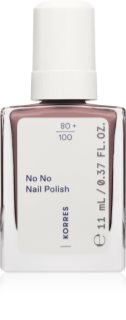 Korres No No Nail Polish зміцнюючий лак для нігтів відтінок 66 Prune 11 мл