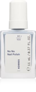 Korres No No Nail Polish smalto trattante per unghie colore 72 Pastel Blue 11 ml