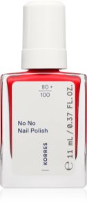 Korres No No Nail Polish Nourishing Nail Varnish shade 48 Coral Red 11 ml