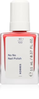Korres No No Nail Polish lakier pielęgnujący do paznokci odcień 45 True Coral 11 ml