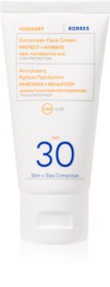 Korres Yoghurt Sunscreen opalovací krém na obličej s vysokou UV ochranou SPF 30 50 ml