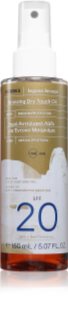 Korres Aegean Bronze Torr olja för djupare solbränna SPF 20 150 ml