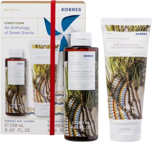 Korres Forest Cedar confezione regalo unisex