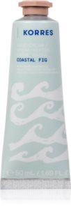 Korres Coastal Fig moisturising hand cream with almond oil 50 ml