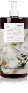 Korres White Blossom delicious shower gel with floral fragrance