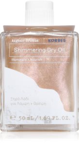 Korres Aegean Bronze Torr flerfunktionsolja med skimmer för ansikte, kropp och hår 50 ml