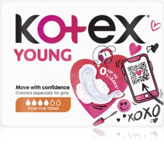 Kotex Young Day maandverband 9 st