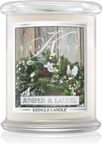 Kringle Candle Juniper & Laurel αρωματικό κερί 411 γρ