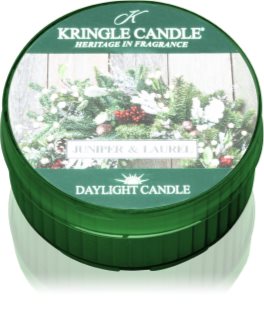 Kringle Candle Juniper & Laurel čajová svíčka 42 g