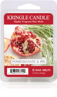 Kringle Candle Pomegranate & Fir Wax Melt DVA vela perfumada 64 g