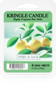 Kringle Candle Yuzu & Sage wachs für aromalampen 64 g