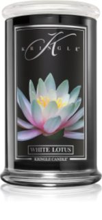 Kringle Candle White Lotus scented candle 623 g