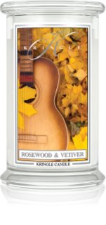 Kringle Candle Rosewood & Vetiver illatgyertya 623 g