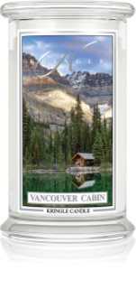 Kringle Candle Vancouver Cabin Classic candela profumata 623 g