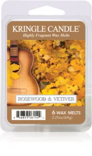 Kringle Candle Rosewood & Vetiver wosk do aromaterapii 64 g