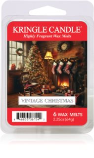 Kringle Candle Vintage Christmas cera per lampada aromatica 64 g