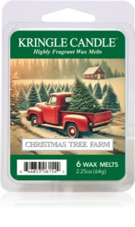 Kringle Candle Christmas Tree Farm tartelette en cire 64 g