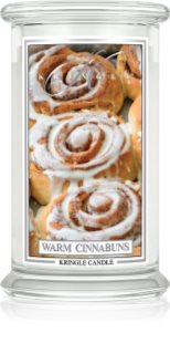 Kringle Candle Classic Warm Cinnabuns aromatizēta svece 623 g