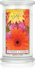 Kringle Candle Classic Sunshine & Daisies bougie parfumée 623 g