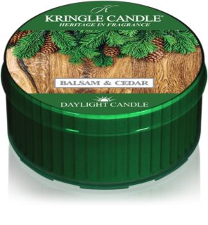 Kringle Candle Balsam & Cedar čajová svíčka 42 g