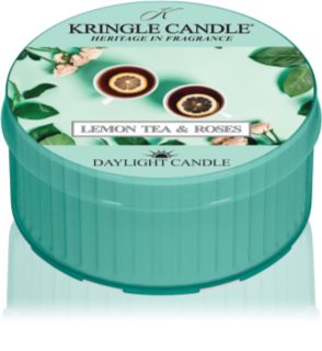 Kringle Candle Lemon Tea & Roses bougie parfumée 42 g