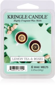 Kringle Candle Lemon Tea & Roses wax melt 64 g