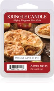 Kringle Candle Warm Apple Pie vosek za aroma lučko 64 g