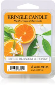 Kringle Candle Citrus Blossom & Honey tartelette en cire 64 g