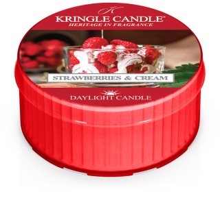 Kringle Candle Strawberries & Cream Teelicht 42 g