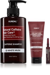 KUNDAL Caffeine Strengthening sada pre posilnenie vlasov