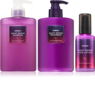 KUNDAL Night Repair set para tener un cabello sano y bonito
